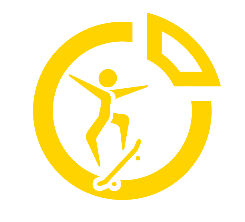 Pictograma Skateboarding