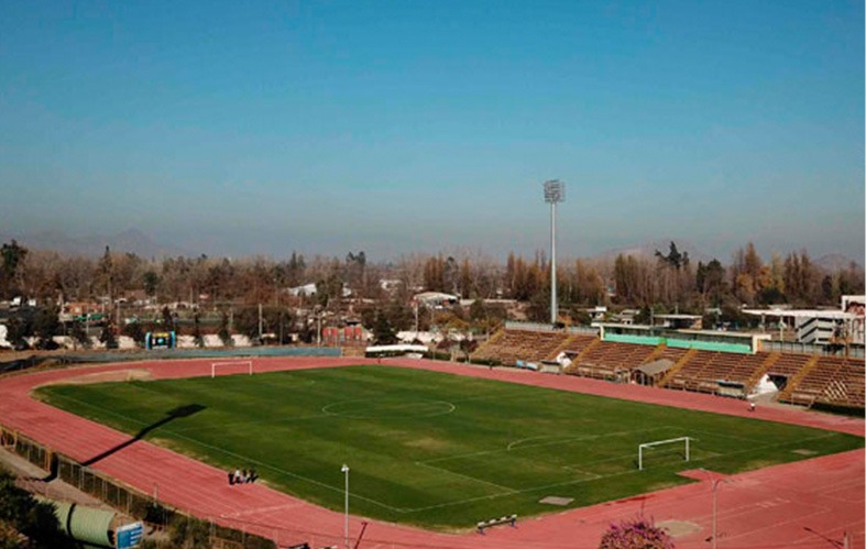 On the image we can see a natural grass surface that 
                            will be the venue for Rugby.